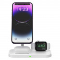 Tech-protect wireless charger QI15W A22 3in1 Magnetic MagSafe, white (opened package)