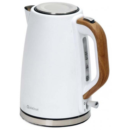 Platinet veekeetja PEKVWW, valge (avatud pakend)