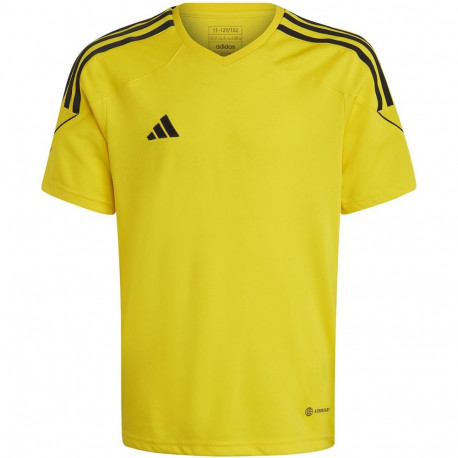 Koszulka dla dzieci adidas Tiro 23 League Jersey żółta HS0535 116cm
