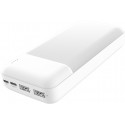  Platinet power bank 20000mAh PMPB20W706, white (open package)