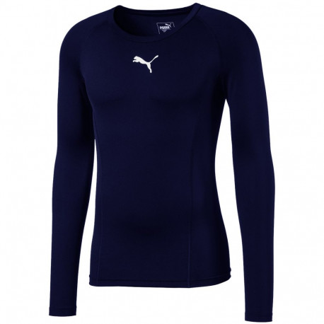 Puma meeste pikkade varrukatega alussärk LIGA Baselayer LS 655920 20 S, tumesinine