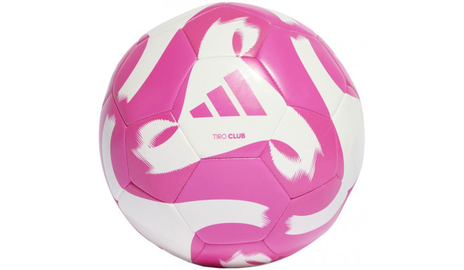 Piłka nożna adidas Tiro Club biało-różowa HZ6913 4