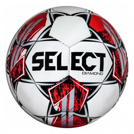 Piłka nożna Select Diamond 4 v23 biało-czerwona 17747 5
