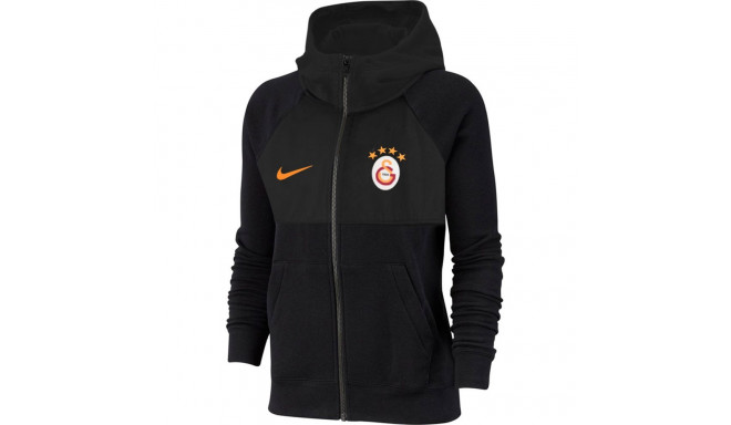 Bluza dla dzieci Nike Sportswear Full-Zip Hoodie czarna DA1686 010 L