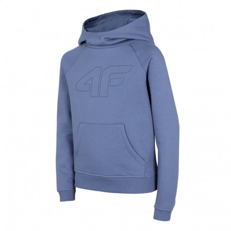 Bluza dla dziewczynki 4F denim HJZ22 JBLD002 32S 164cm