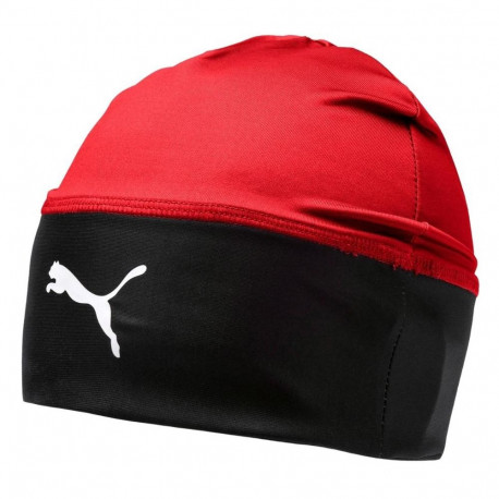 Puma müts Liga Beanie 22355 01 Senior, punane-must