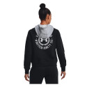 Bluza damska Under Armour Rival Fleece CB Hoodie czarna 1373031 001 XL