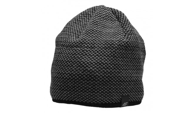 Czapka męska 4F ciemny szary H4Z22 CAM015 23S M