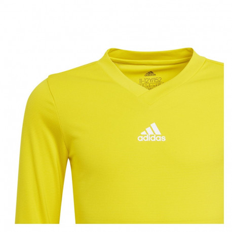 Koszulka dla dzieci adidas Team Base Tee żółta GN7514 164cm