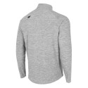 Bluza polarowa męska 4F chłodny jasny szary melanż H4Z22 BIMP010 27M S
