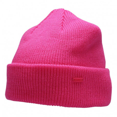 Czapka damska 4F fuksja neon H4Z22 CAD006 55N	 M