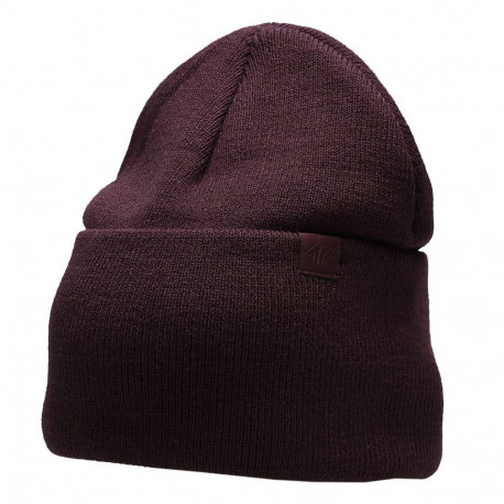 Czapka męska 4F burgundowa H4Z22 CAM005 60S L