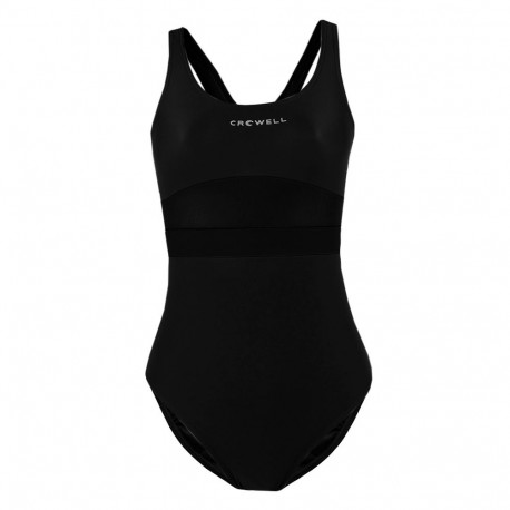 Kostium kąpielowy damski Crowell Katie kol.05 czarny 38