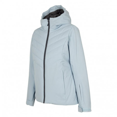 Kurtka narciarska damska 4F jasny niebieski H4Z22 KUDN003 34S XL