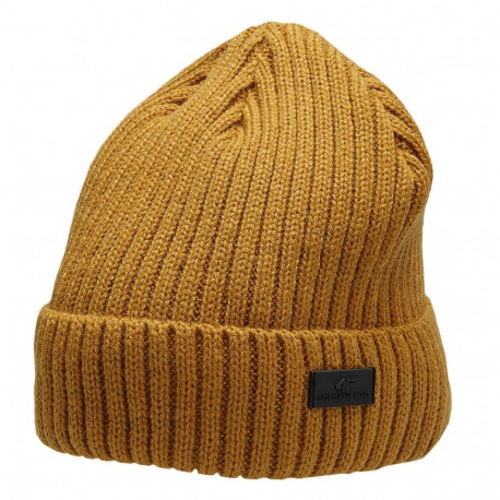 Czapka męska 4F żółta H4Z22 CAM009 71S L