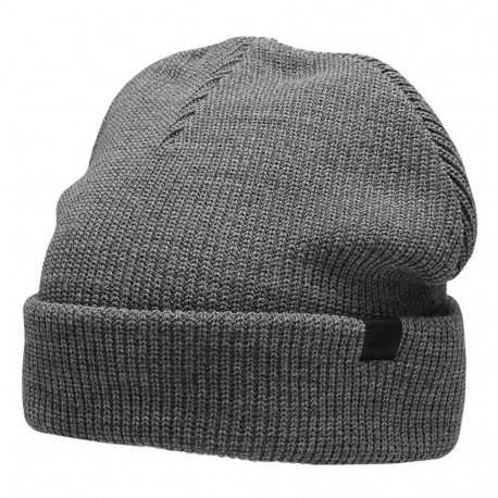 4F meeste müts H4Z22 CAM006 24M L, keskmine hall melange