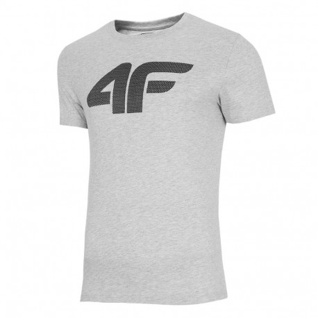 4F meeste t-särk H4Z22 TSM353 27M S, jahe helehall melaanž