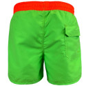 Szorty kąpielowe Crowell Fluo kol. 2 zielono-pomarańczowe neon XL