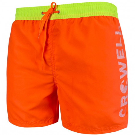 Szorty kąpielowe Crowell Fluo kol. 1 pomarańczowe neon  XL