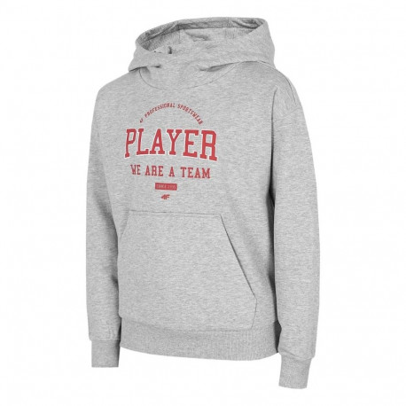 4F poiste pusa HJZ22 JBLM006 27M 134cm, jahe helehall melanž