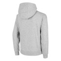 Bluza dla chłopca 4F chłodny jasny szary melanż HJZ22 JBLM006 27M 146cm
