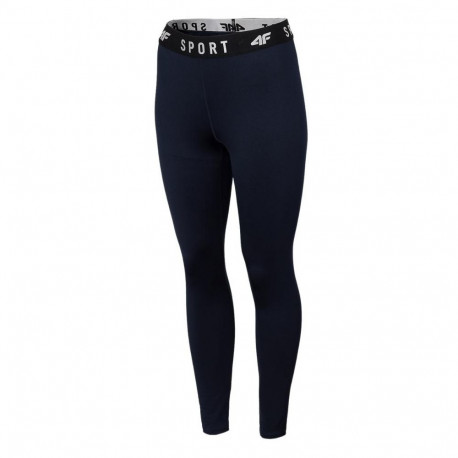 Legginsy funkcyjne damskie 4F granatowe H4Z22 SPDF351 31S S