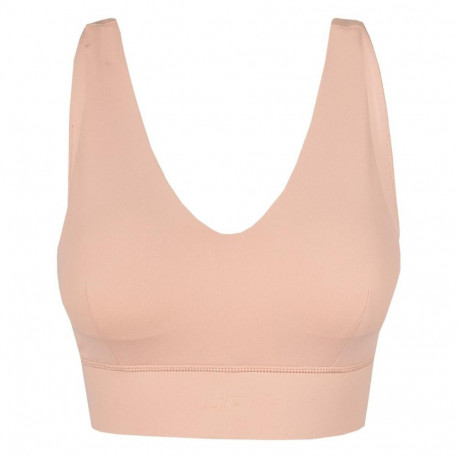 Stanik sportowy damski 4F pudrowy koral H4Z22 STAD017 65S XS