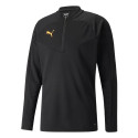 Bluza męska Puma individualFINAL 1/4 Zip Training czarna 657950 45 S