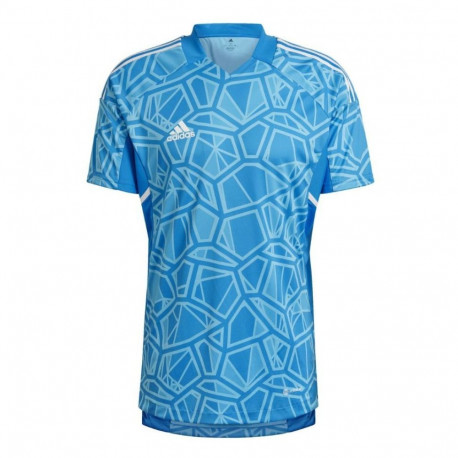 Koszulka męska adidas Condivo 22 Goalkeeper Jersey Short Sleeve niebieska HB1623 M
