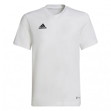 Koszulka dla dzieci adidas Entrada 22 Tee biała HC0447 128cm