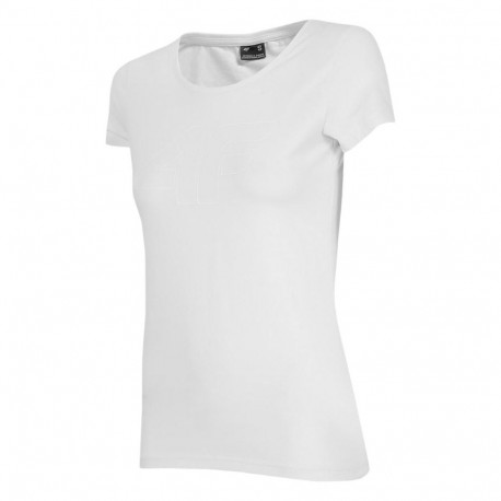 Koszulka damska 4F biała H4Z22 TSD353 10S M
