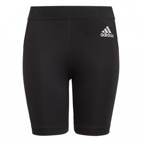 Adidas laste lühikesed retuusid Techfit H23160 128cm, must
