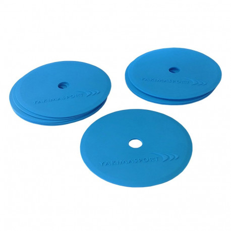 Yakima Sport väljakumarkerite komplekt 100583 lamedad 10tk, sinine