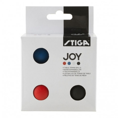 Stiga lauatennisepallid Joy 4tk, mix