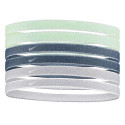 Opaski na włosy Nike Swoosh Sport Headbands 6 szt. miętowe, niebieskie, szare N1002008316OS