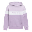 Bluza dla dziewczynki 4F fioletowa HJL22 JBLD002 51S		 122cm