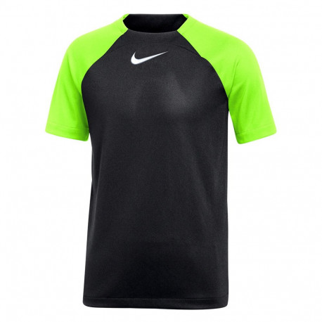 Koszulka dla dzieci Nike DF Academy Pro SS Top K czarno-zielona DH9277 010 XS