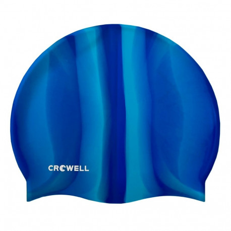 Crowell ujumismüts Multi Flame silikoonist kol.13, sinine