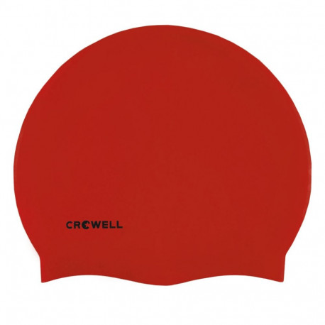Czepek pływacki silikonowy Crowell Mono Breeze kol.9 czerwony