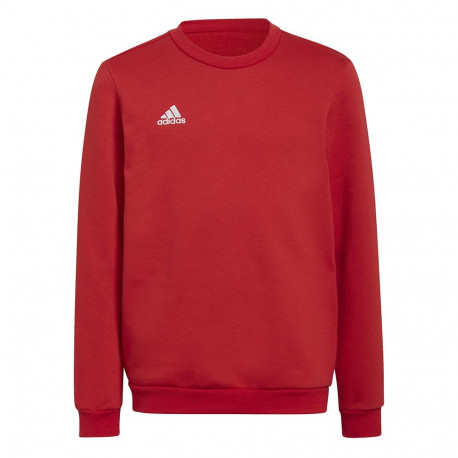 Bluza dla dzieci adidas Entrada 22 Sweat Top czerwona H57473 164cm