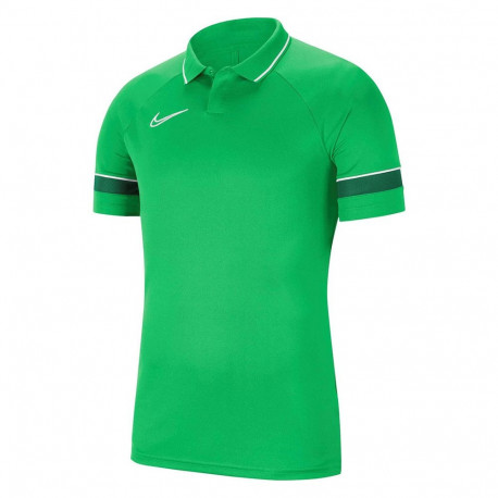 Koszulka dla dzieci Nike Dri-FIT Academy 21 Polo SS zielona CW6106 362 S