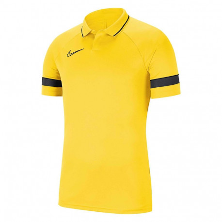 Nike laste polosärk Dri-FIT Academy 21 SS CW6106 719 S, kollane