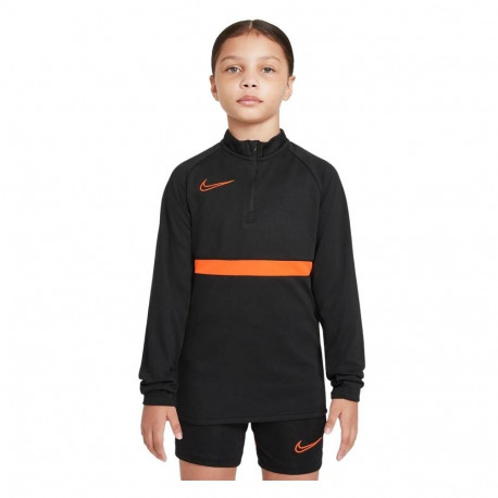 Bluza dla dzieci Nike NK DF Academy 21 Drill Top czarna CW6112 017 XL