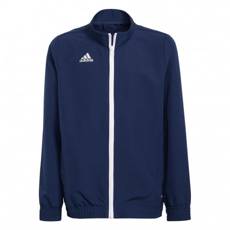 Adidas laste pusa Entrada 22 Presentation Jacket H57482 128cm, tumesinine