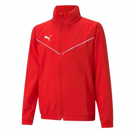 Puma laste jope teamRISE All Weather Jacket 657402 01 164cm, punane