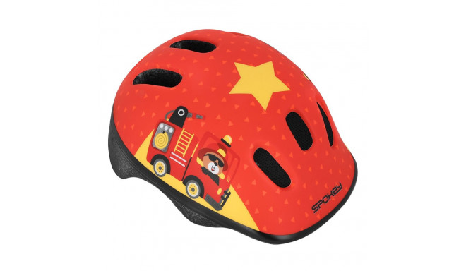 Kask rowerowy dla dzieci Spokey Fun czerwony M 941014