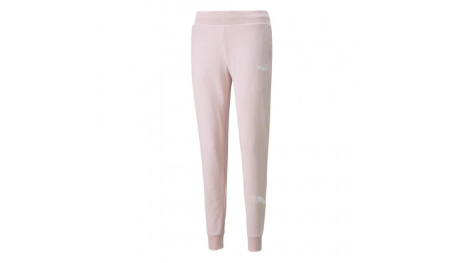 Spodnie damskie Puma Power Graphic Pants różowe 847115 16 XL