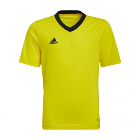 Koszulka dla dzieci adidas Entrada 22 Jersey żółta HI2127 140cm