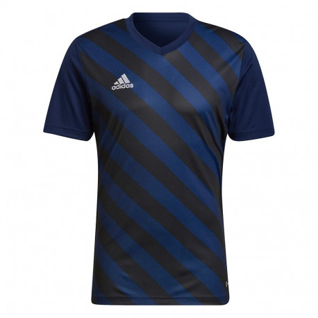 Koszulka męska adidas Entrada 22 Graphic Jersey granatowo-czarna HF0131 S