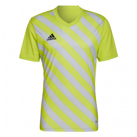 Adidas meeste spordisärk Entrada 22 Graphic Jersey HF0118 M, kollane-hall